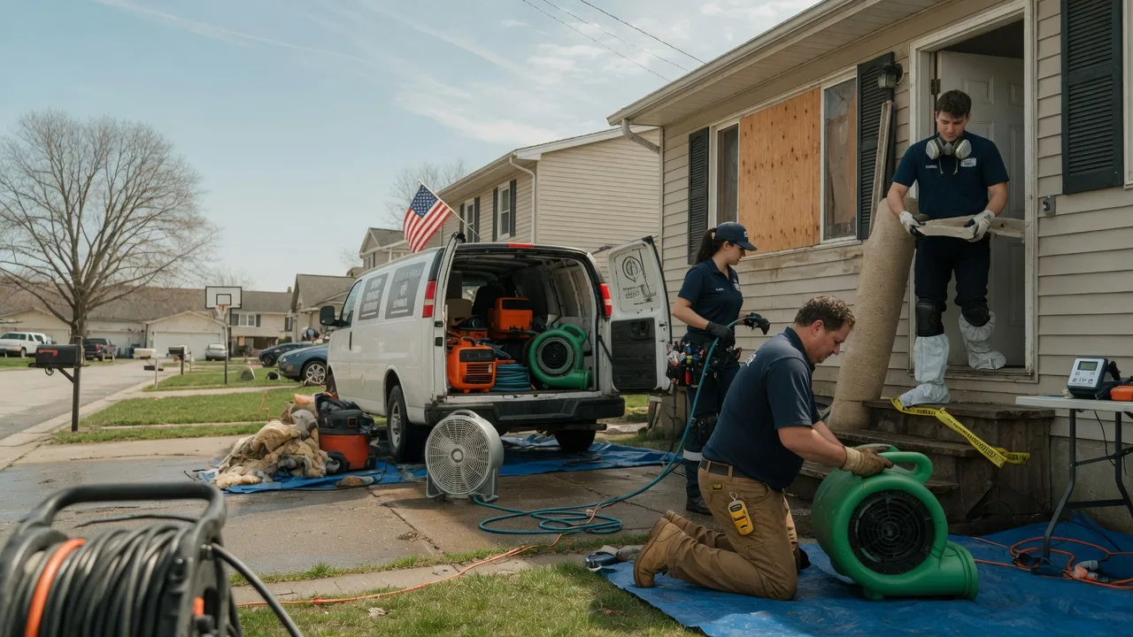 Water Damage Restoration in Pentwater, MI near me